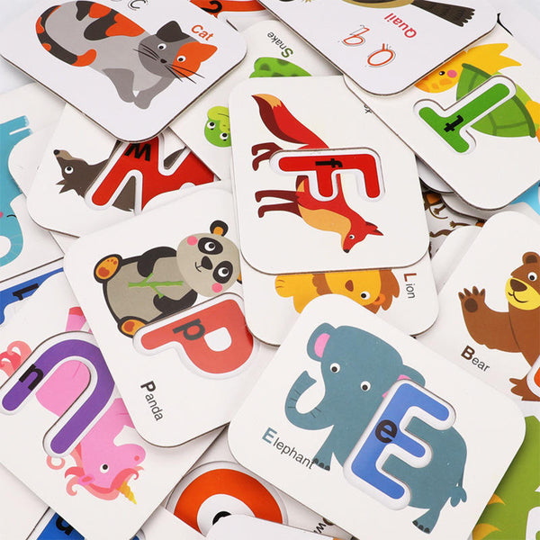 Leziter Litere și numere cu flashcards în limba engleză