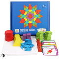 Leziter Tangram puzzle creativ în formă de 155 de piese