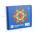 Leziter Tangram puzzle creativ în formă de 155 de piese