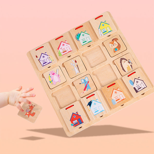 Leziter Unde te-ai ascuns, deschiderea puzzle-urilor logice
