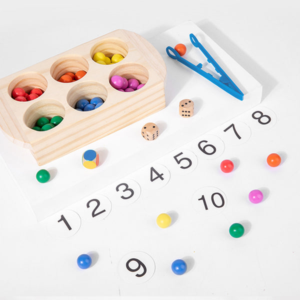 Leziter Culori, numere Jucărie de dezvoltare Montessori