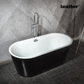Leziter Cada freestanding Noa 170x75x56 cm, negru