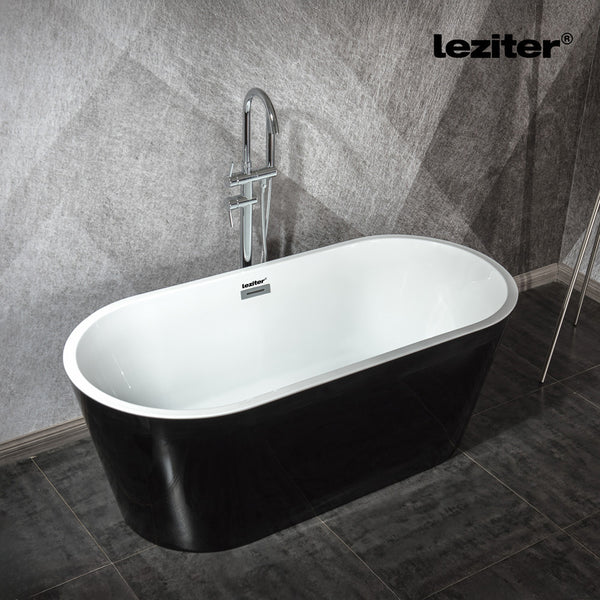 Leziter Cada freestanding Noa 170x75x56 cm, negru