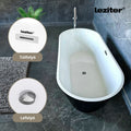 Leziter Cada freestanding Noa 170x75x56 cm, negru