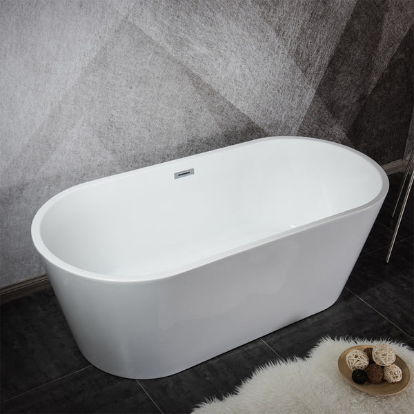 Leziter Cada freestanding Noa 160x75x56 cm, alb