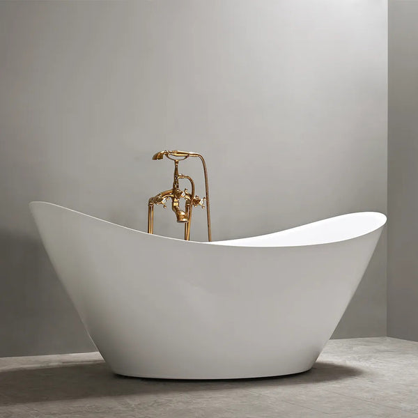 Leziter Cada freestanding Flow 170x75x72 cm, alb