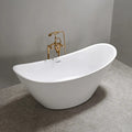 Leziter Cada freestanding Flow 170x75x72 cm, alb