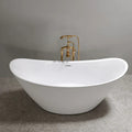 Leziter Cada freestanding Flow 170x75x72 cm, alb