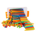 Leziter Set de bețe pentru construcții creative 1200 de piese