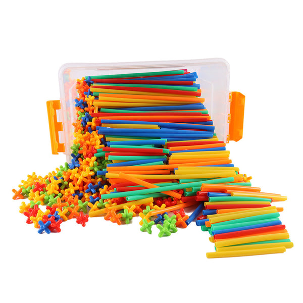 Leziter Set de bețe pentru construcții creative 1200 de piese