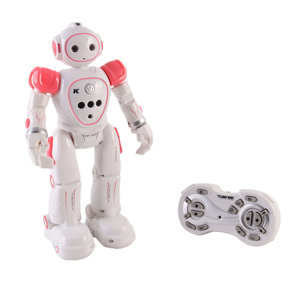 Leziter Cady robot inteligent, senzorial, jucărie interactivă roz
