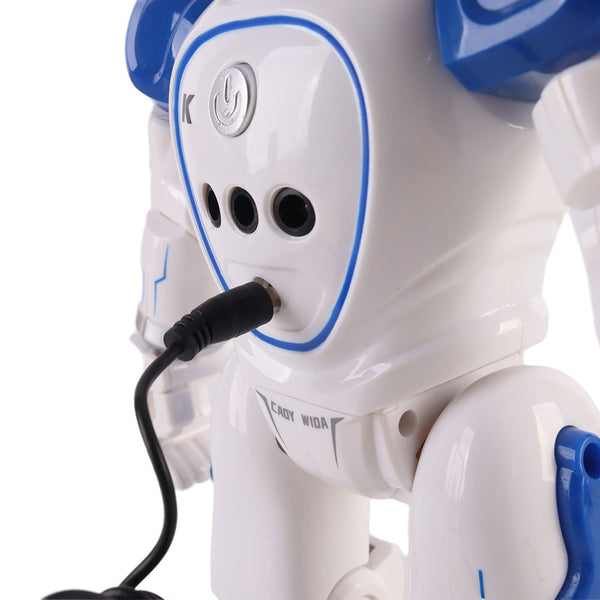 Leziter Cady robot inteligent jucărie interactivă cu senzori albastru
