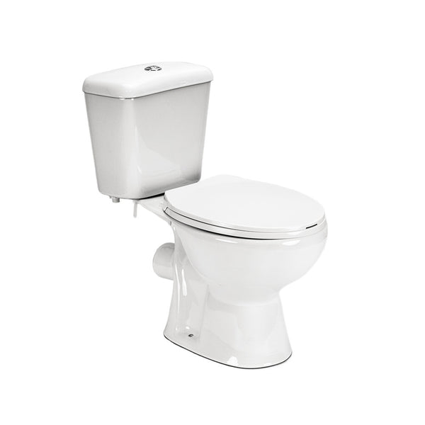 Leziter Toaletă monobloc Cleano cu evacuare spate și scaun