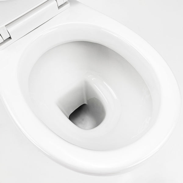 Leziter Toaletă monobloc Cleano cu evacuare spate și scaun