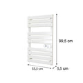 Leziter Radiator electric pentru prosoape 500W alb