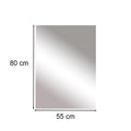 Leziter Oglinda baie Cube 55