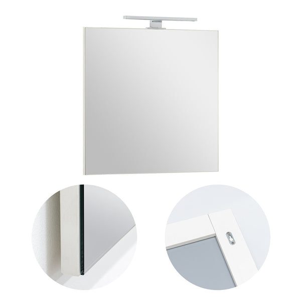 Leziter Oglinda baie Cube 60