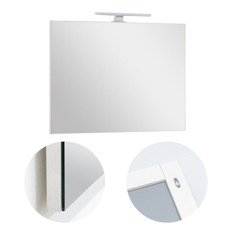 Leziter Oglinda baie Cube 80