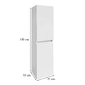 Leziter Dulap baie suspendat Cube, lateral, alb