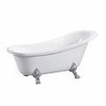 Leziter Cada freestanding Clark 170x73x73 cm, alb