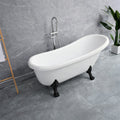 Leziter Cada freestanding Clark 170x73x73 cm, negru