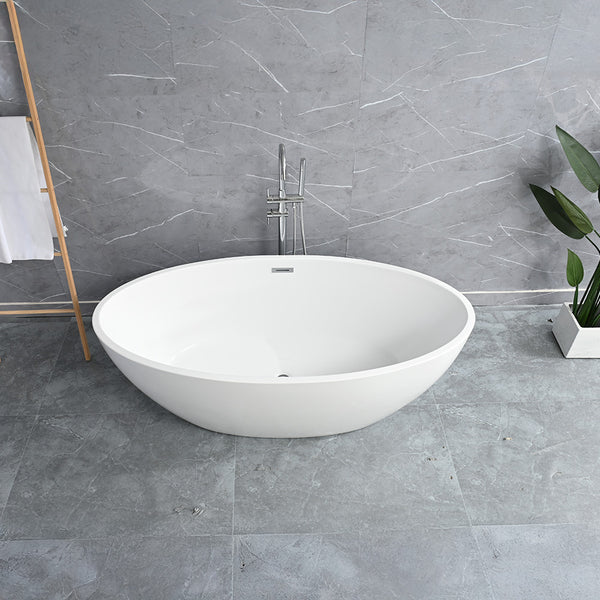 Leziter Cada freestanding Kara 170x81x60 cm, alb
