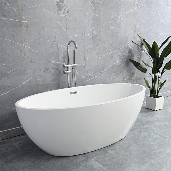 Leziter Cada freestanding Kara 170x81x60 cm, alb