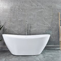 Leziter Cada freestanding Lago 170x78x67 cm, alb