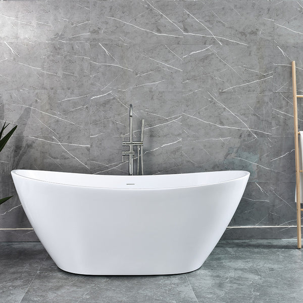 Leziter Cada freestanding Lago 170x78x67 cm, alb