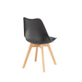 Leziter Scaun de masă Silla negru