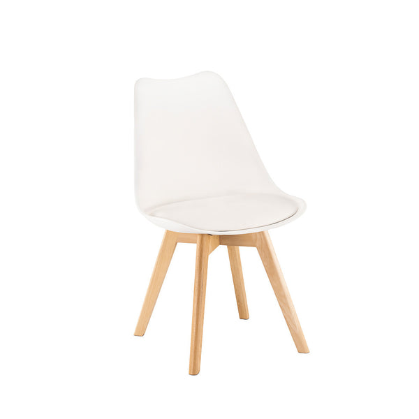 Leziter Scaun de masă Silla alb
