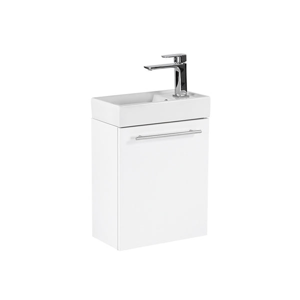Leziter Set mobilier baie Fantastic Melanie cu oglinda, alb