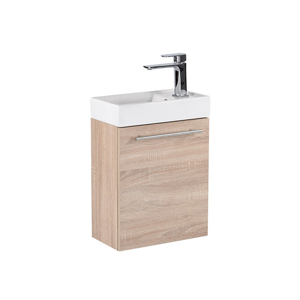 Leziter Set mobilier baie Fantastic Melanie cu oglinda, stejar sonoma