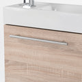 Leziter Set mobilier baie Fantastic Melanie cu oglinda, stejar sonoma