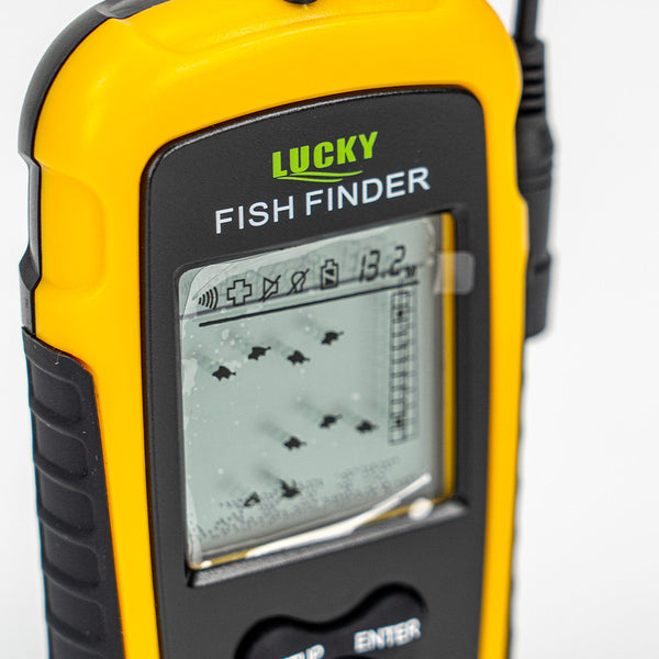 Leziter Set radar sonar Lucky Fish cu rază de acțiune de 183 m