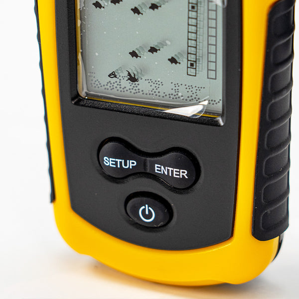 Leziter Set radar sonar Lucky Fish cu rază de acțiune de 183 m