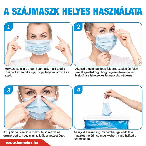 Leziter Mască bucală FFP3 N95