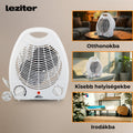 Leziter Încălzitor radiant electric Strom 1000W/2000W