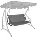 Husa din panza pentru leagan de gradina, 160x100 cm, gri – material impermeabil