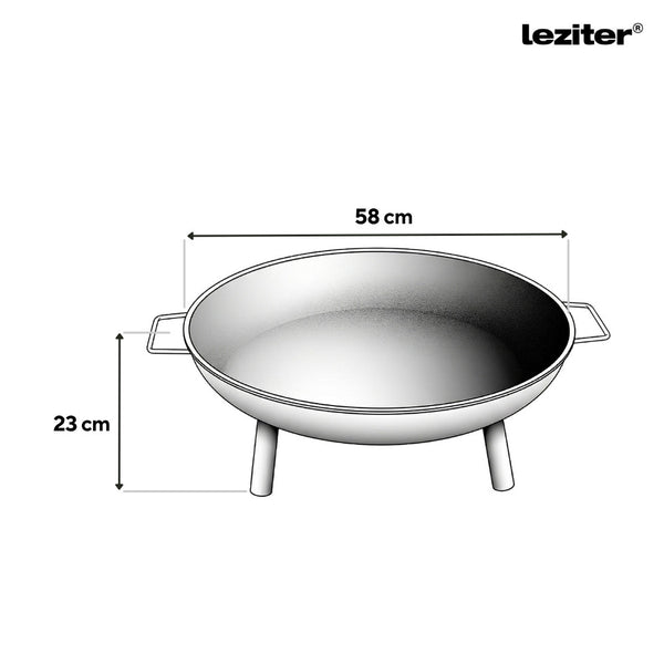 Leziter Groapă de foc portabilă