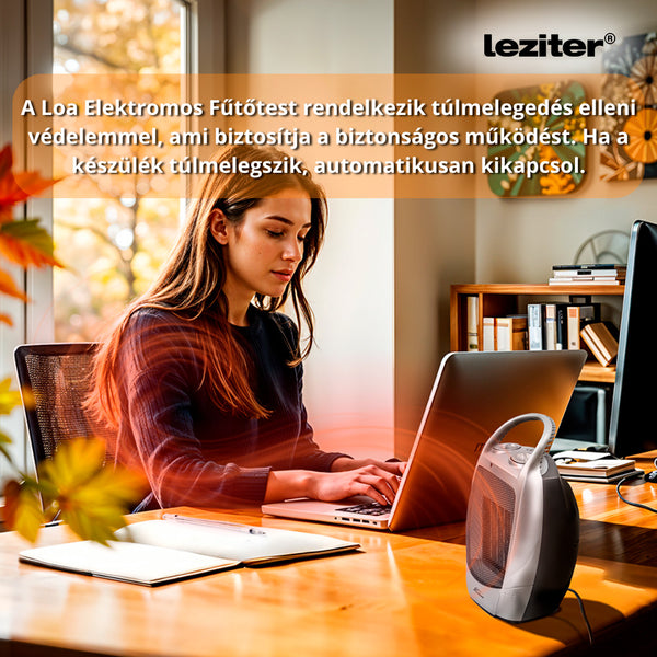 Leziter Încălzitor ceramic electric Loa 750W/1500W