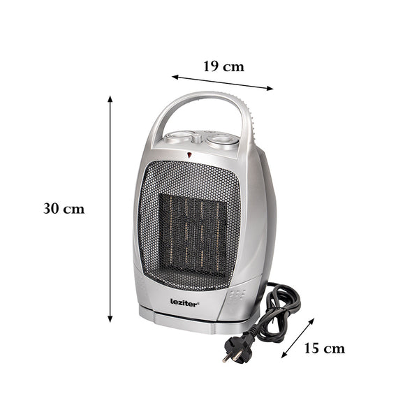 Leziter Loa încălzitor electric rotativ ceramic 750W/1500W