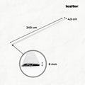 Leziter Nivelare pardoseli vinil SPC stejar Hradok 2400x45x8 mm