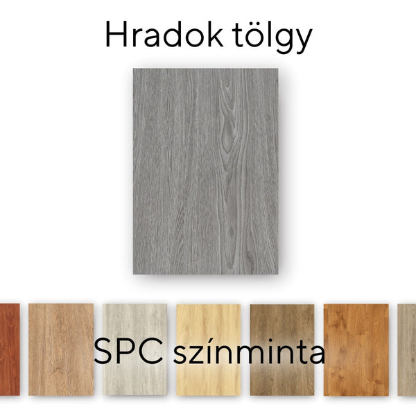 Leziter Leziter Hradok Oak Vinil SPC parchet eșantion / eșantion