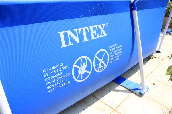 Piscina cadru metalic Intex, 220x150x60 cm, 1.600 litri