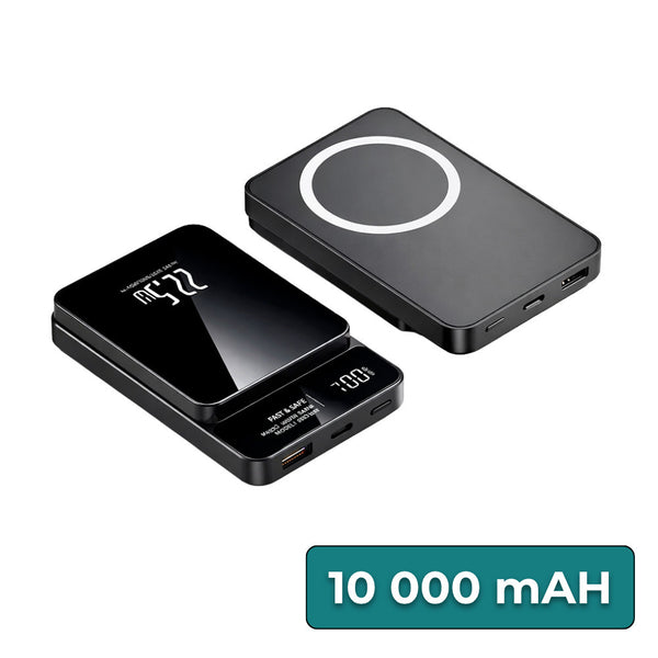 Leziter Powerbank Wireless 10000 mAH 2A 22,5W negru