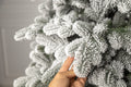 Brad artificial Christmas Deluxe by Sersimo, Kovalivka Select nins, integral 3D, 180cm