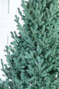 Brad artificial Christmas Deluxe by Sersimo, Viena Select argintiu, integral 3D, 230cm