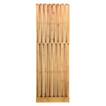 Taburet pliabil 5Five din bambus, 40x32x45 cm, maro caramel