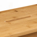 Scaun trepte 5Five Bamboo cu 2 niveluri, bambus, 43x43x47 cm, natur